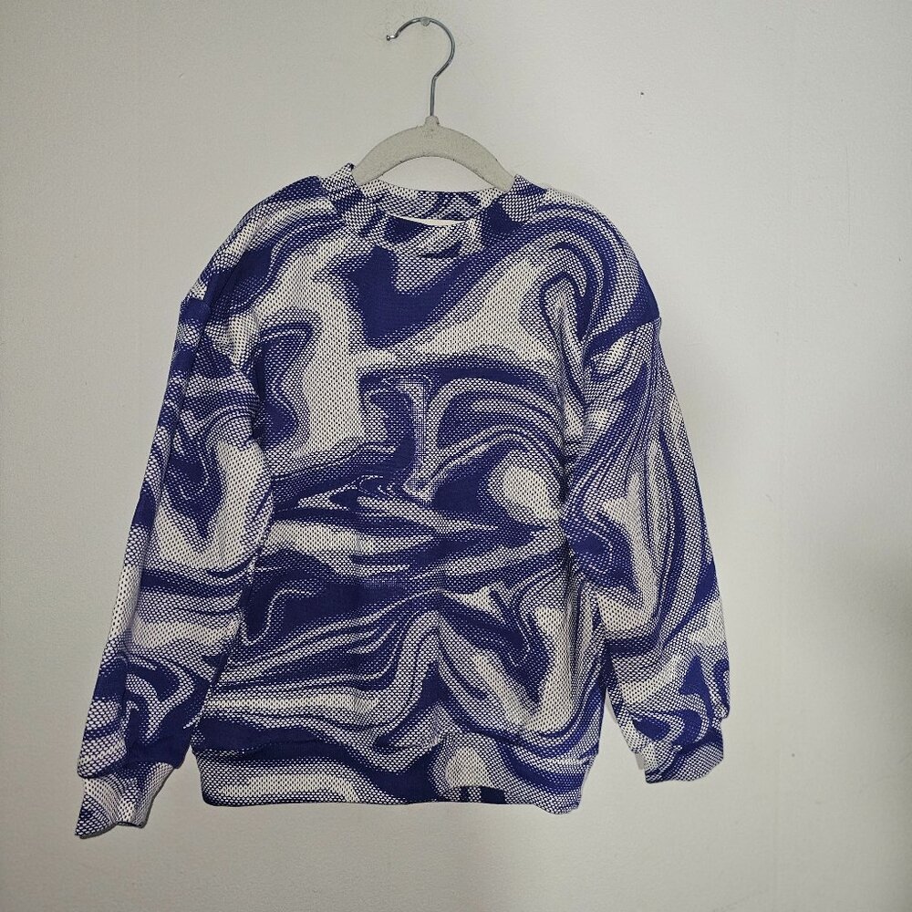 NWT | H&M | 5T/6 | Abstract Swirl Print Sweatshirt